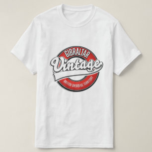 Gibraltar British Overseas Territory Logo T-Shirt