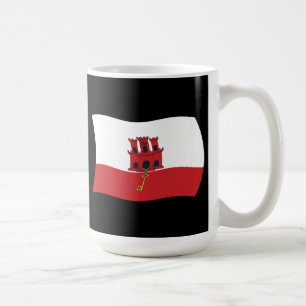Gibraltar-Flagge Tasse