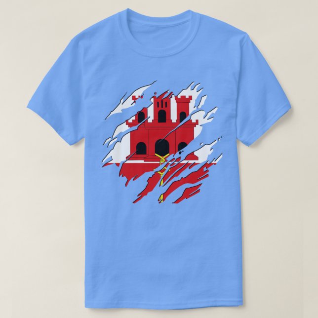 Gibraltar Immer T-Shirt (Design vorne)