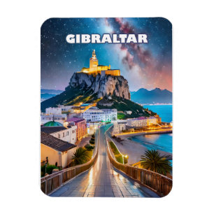 Gibraltar, Kreuzung von Horizonten und Reisen Magnet