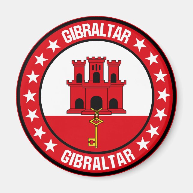 Gibraltar Magnet (Vorne)