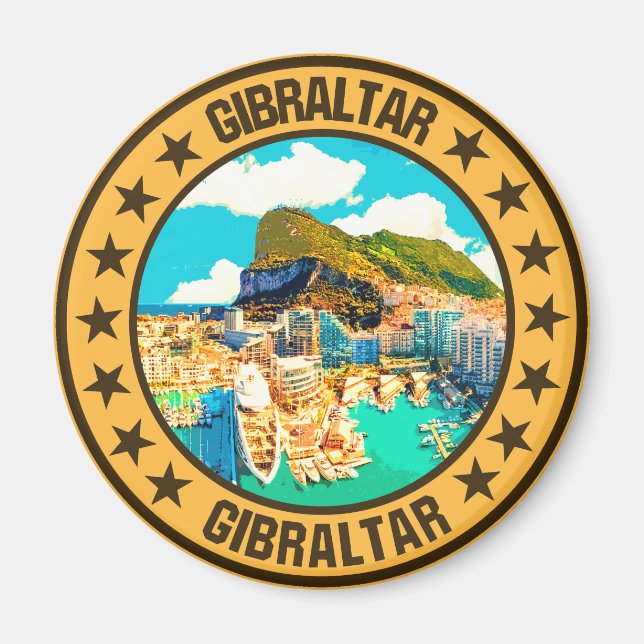Gibraltar Magnet (Vorne)
