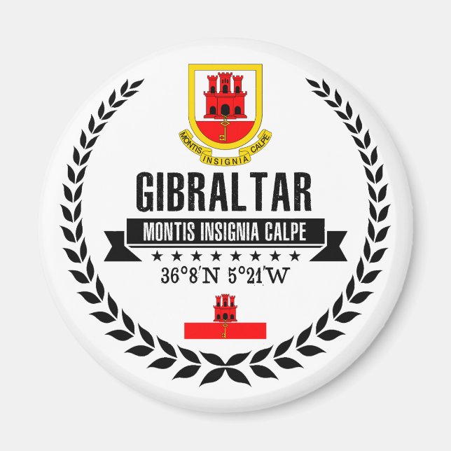 Gibraltar Magnet (Vorne)