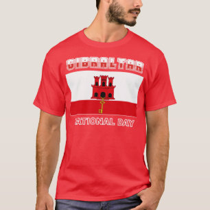 Gibraltar-Nationaltag T-Shirt