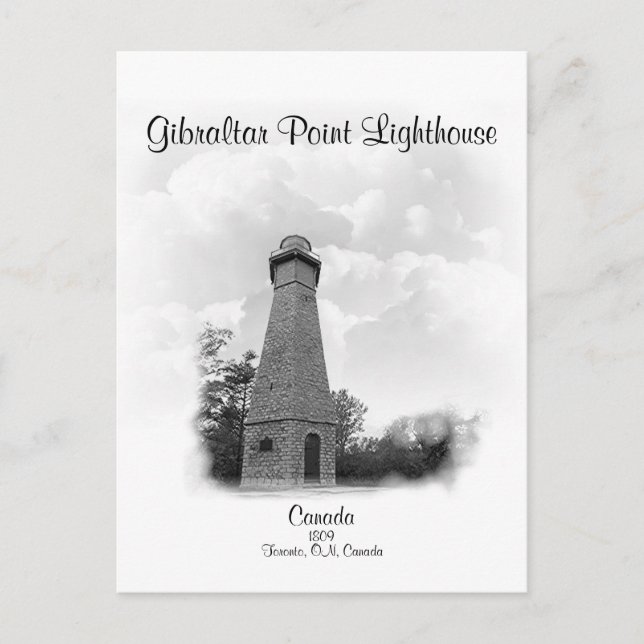 Gibraltar Point Lighthouse - Ontario, Kanada Postkarte (Vorderseite)