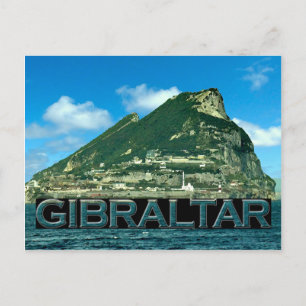 Gibraltar Postkarte