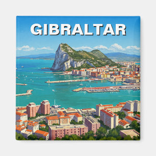 Gibraltar Reise Magnet