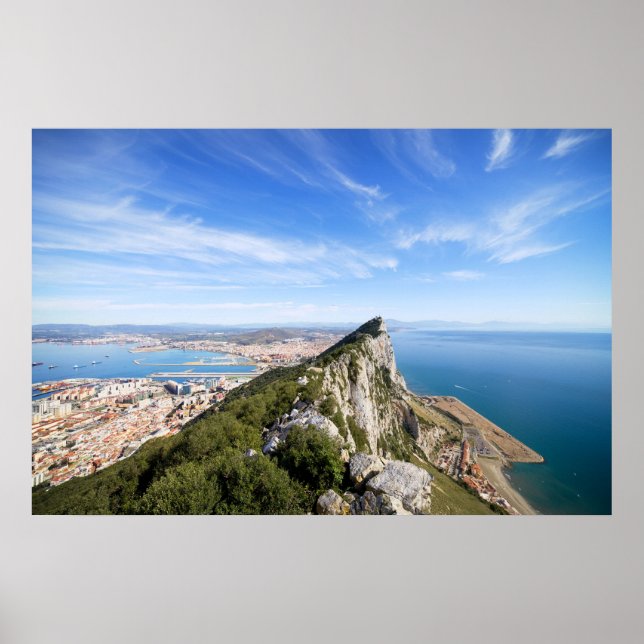 Gibraltar Rock Poster (Vorne)