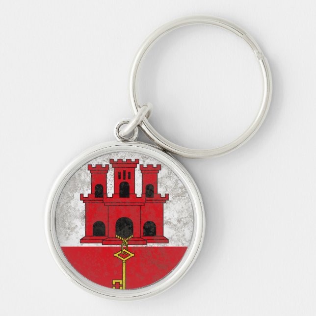 Gibraltar Schlüsselanhänger (Vorne)