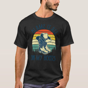 Gib's Meinen Wurzeln T Western Cowgirls Country Mu T-Shirt