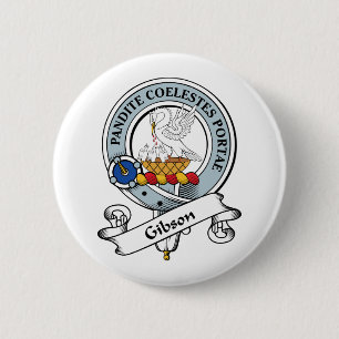 Gibson-Clan-Abzeichen Button
