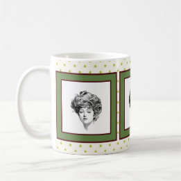 Gibson Girl Coffee Tasse - Design 1
