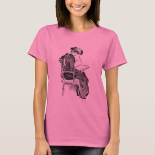 Gibson Girl Reading T-Shirt
