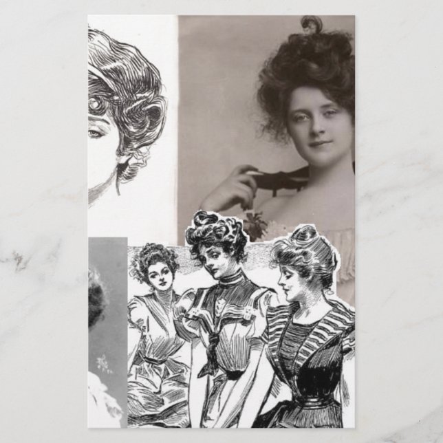 Gibson Girls Briefpapier (Vorderseite)
