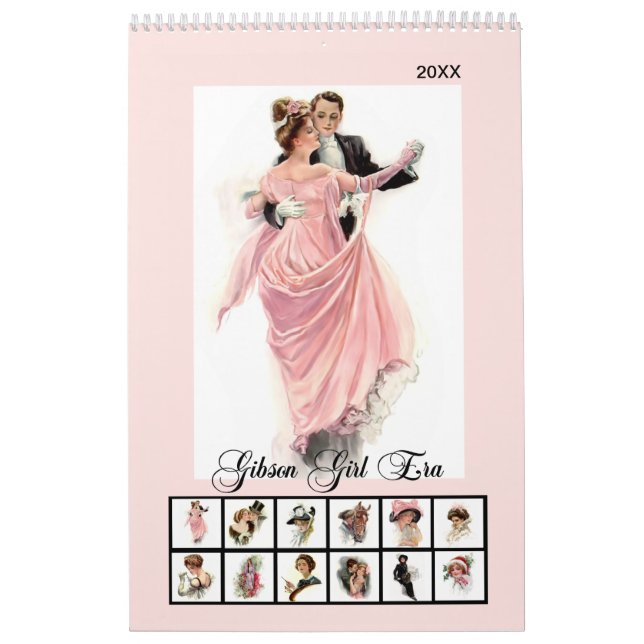 Gibson Girls Wall 2021 Kalender (Titelbild)