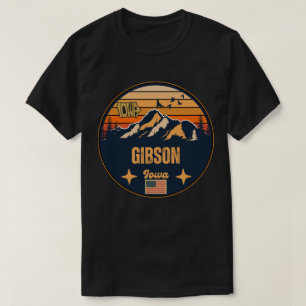 Gibson, Iowa Ia, Vereinigte Staaten T-Shirt