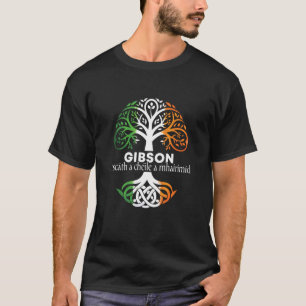 Gibson irischer Familienname keltische irische Wur T-Shirt