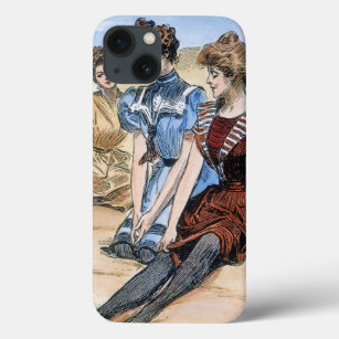 Gibson-Mädchen auf dem Strand, 1900 Case-Mate iPhone Hülle