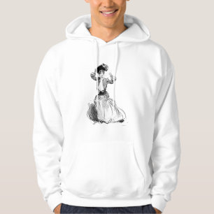 Gibson-Mädchen mit Hat, 1904 Hoodie