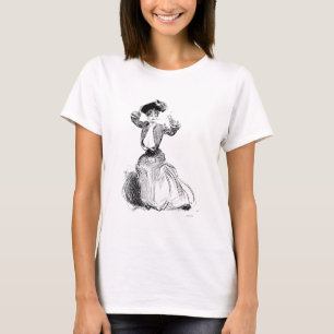 Gibson-Mädchen mit Hat, 1904 T-Shirt