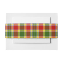 Gibson Scottish Tartan Belly Band
