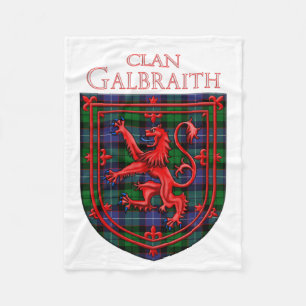 Gibson Tartan Scottish Kariert Lion Rampant Fleecedecke