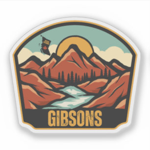 Gibsons, British Columbia Aufkleber