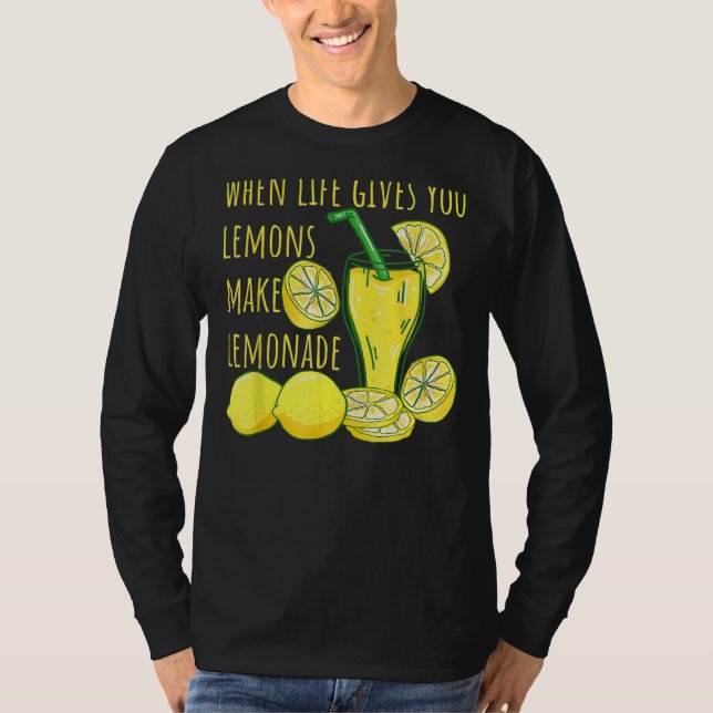gibt dir Lemons positiv 1 T-Shirt (Vorderseite)