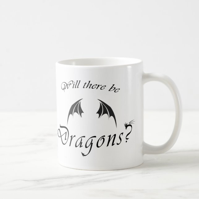 Gibt es Drachen? Tasse (Rechts)