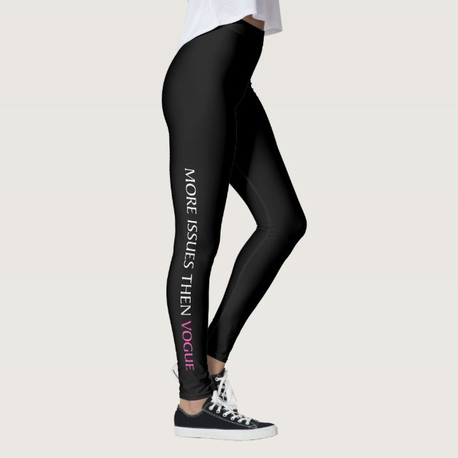 "GIBT " heraus Leggings (Rechts)