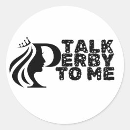 Giddy the F Up Runder Aufkleber