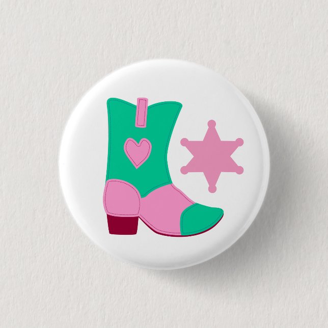 Giddy Up Cowgirl Button (Vorderseite)