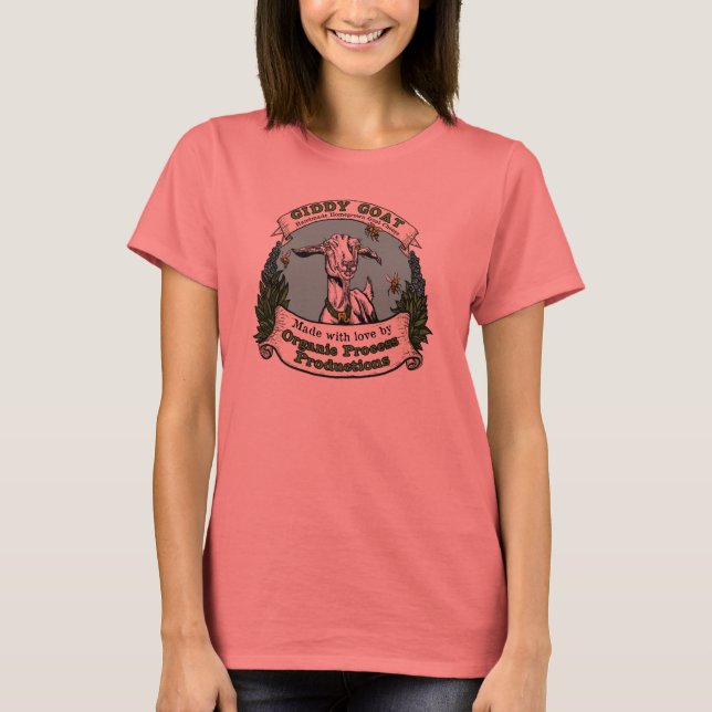 Giddy Up! Giddy Goat Cheese T-Shirt (Vorderseite)