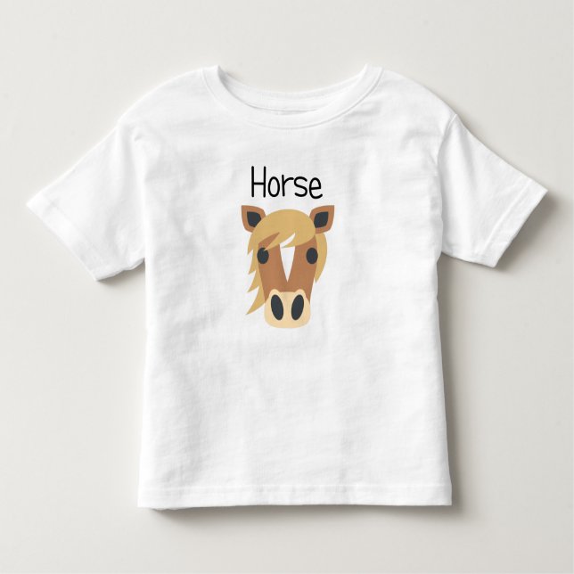 Giddy Up Horse Kleinkind T-shirt (Vorderseite)