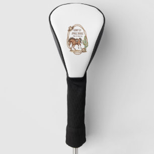 Giddy Up Jingle Horse Golf Headcover