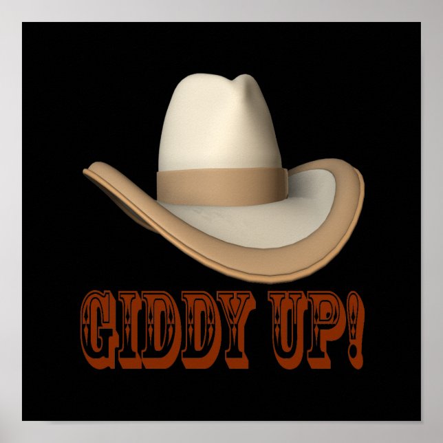 Giddy Up Poster (Vorne)
