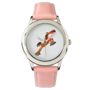 Giddyup, Horsey! Cartoon Horwatch Armbanduhr