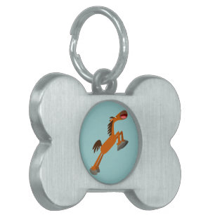 Giddyup, Horsey! Cartoon Pet Tag Tiermarke