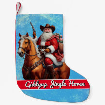 Giddyup Jingle Horse Santa Claus Weihnachten