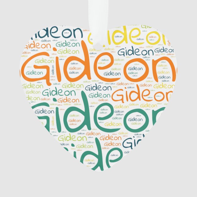 Gideon Ornament (Vorderseite)