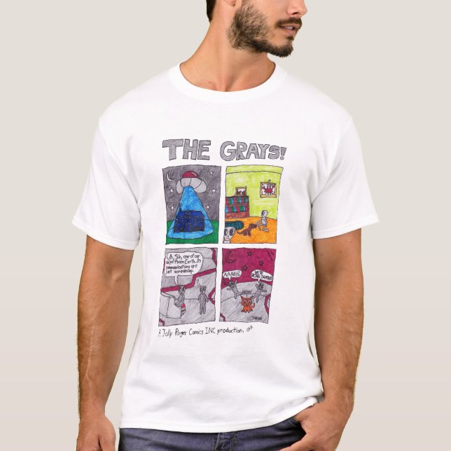 Gideons Der graue T - Shirt (Vorderseite)