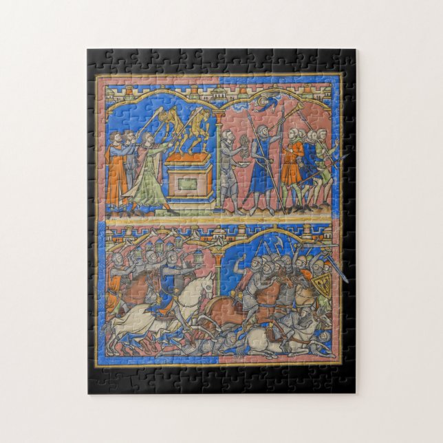 Gideon's Valiant Three Hundred The Crusader Bible Puzzle (Vertikal)