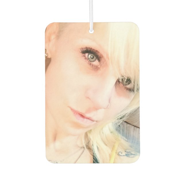 Gidget Evans Air Freshener, New Car Autolufterfrischer (Vorderseite)