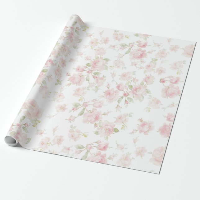 Gidt Wrap 15' Saint Colette June Rose verblasst  Geschenkpapier (Ungerollt)