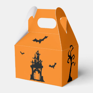 Giebelkarton - Halloween Spukhaus Geschenkschachtel
