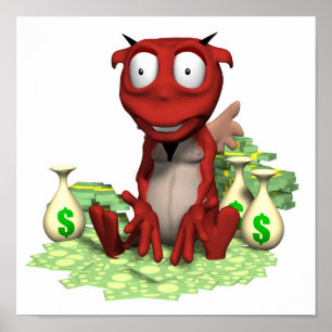 gieriger Teufel Poster