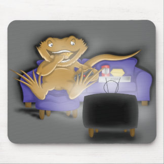 gieriges beardie mousepad