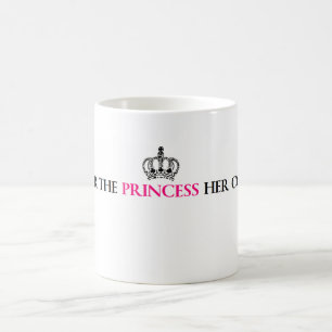 Gießen Sie die Prinzessin Her Coffee Kaffeetasse