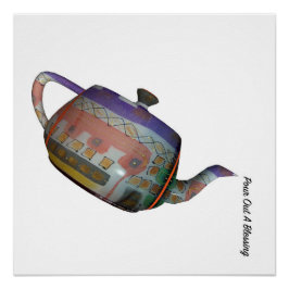 Gießen Sie einen Segen Poster