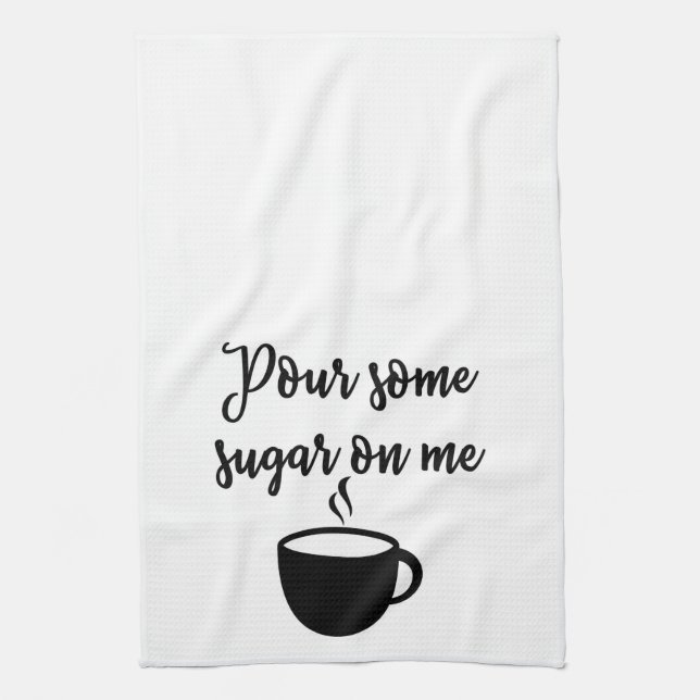 Gießen Sie etwas Zucker auf mir Tuch (Vertikal)